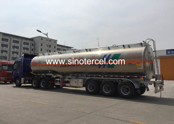 Semi trailer Tank nhiên liệu 35CBM Tank Semi trailer
