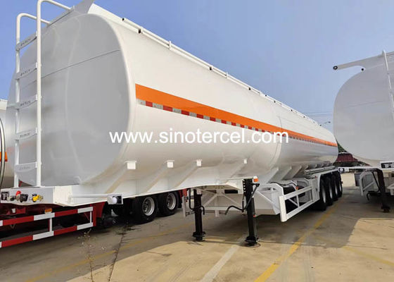 30CBM Tank nhiên liệu Semi trailer với vật liệu thép carbon Q235