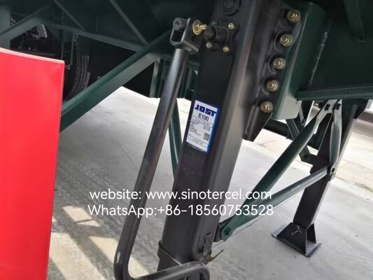 3 trục Dumping Tipper Semi Trailer 20-50CBM Mặt trước nâng thủy lực cho cát đá sỏi hiệu quả ngành công nghiệp khai thác mỏ và vận chuyển