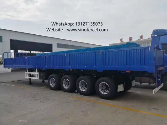 Giải phóng xe bán thùng kéo hạng nặng hiệu quả 40 tấn 3 trục