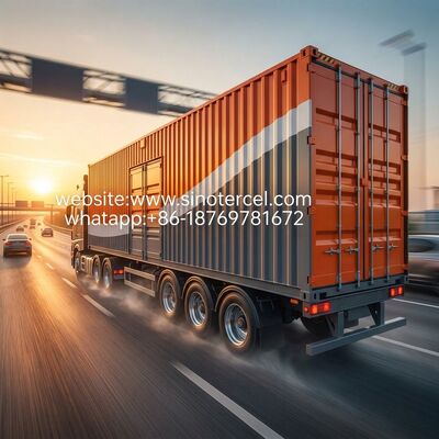 Rơ moóc bán tải thùng hàng chịu lực cao 3 trục với khả năng chịu tải lớn