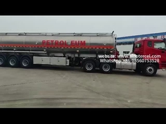 40CBM xe chở dầu mỏ Semi Tanker trailer 3 trục 7 khoang