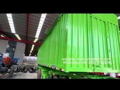 Hộp Semi Trailer cá nhân Semi Trailer đóng 60 tấn